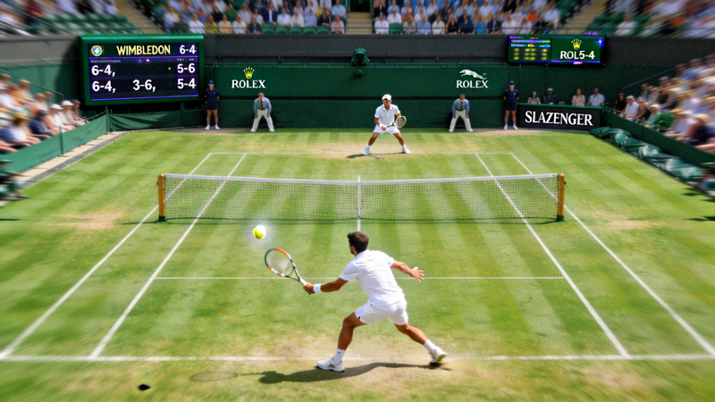 温布尔登网球锦标赛男子单打决赛直播画面